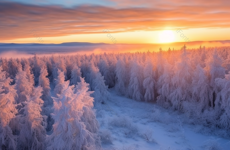 冬天里的树林雪景背景,高清,摄影图,摄影图片,图片大全,摄影图免费下载